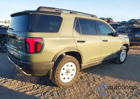 2026 Honda Passport Awd Trailsport Elite/Awd Trailsport Elite Blackout z USA, uszkodzony, nr VIN 5FNYF9H85TB007712